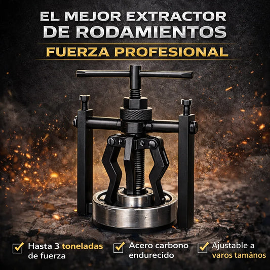 Extractor de Rodamientos Profesional de 3 garras – Alta precisión y máxima fuerza