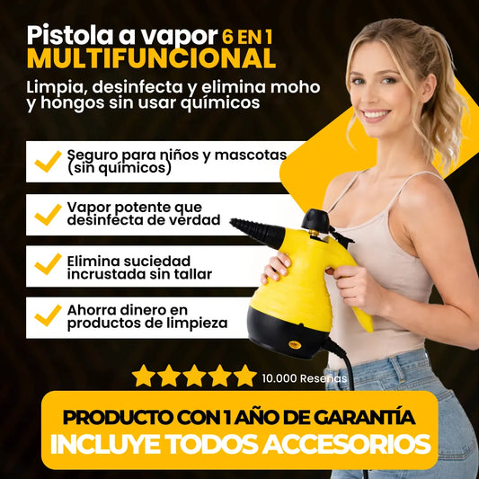 Pistola a Vapor Premium ORIGINAL | 1 AÑO DE GARANTÍA